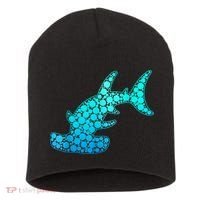 Happy International Dot Day Hammerhead Dots Shark Short Acrylic Beanie thumb 0