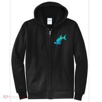 Happy International Dot Day Hammerhead Dots Shark Full Zip Hoodie thumb 0