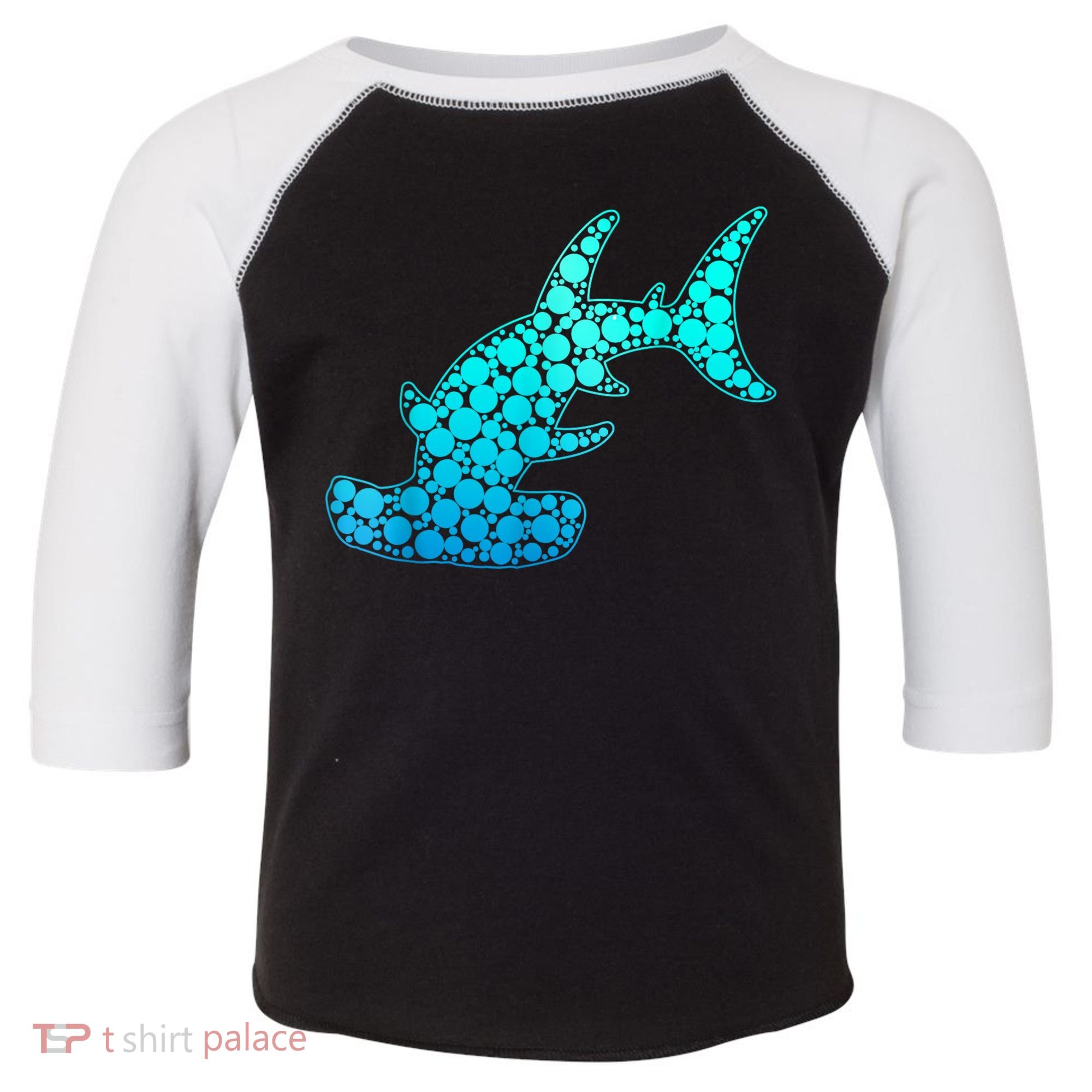 Happy International Dot Day Hammerhead Dots Shark Toddler Fine Jersey T-Shirt