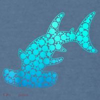 Happy International Dot Day Hammerhead Dots Shark Garment-Dyed Sweatshirt thumb 2