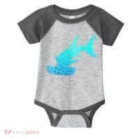 Happy International Dot Day Hammerhead Dots Shark Infant Baby Jersey Bodysuit thumb 0