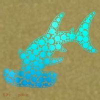 Happy International Dot Day Hammerhead Dots Shark Garment-Dyed Women's Muscle Tee thumb 6