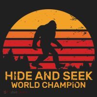 Hide And Seek World Champion Bigfoot Is Real Women's Sweatshirt thumb 2