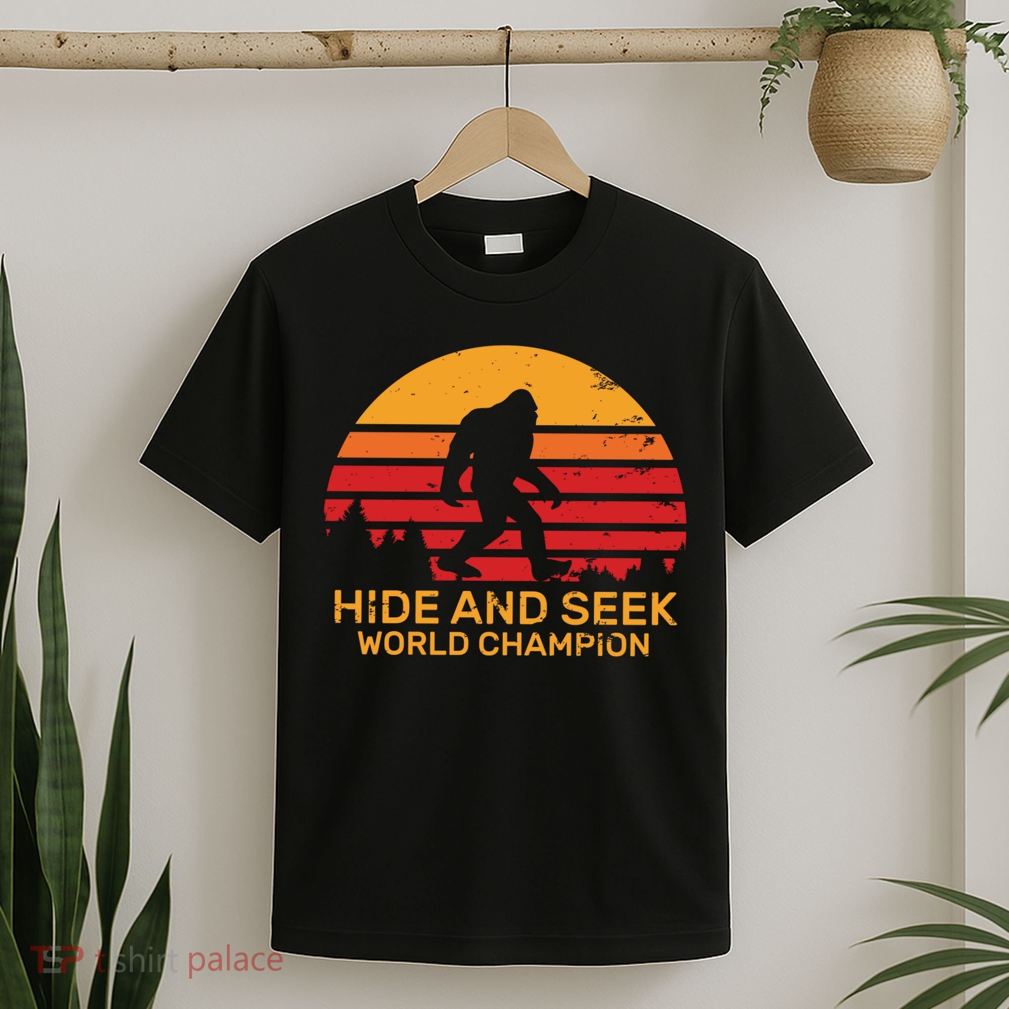 Hide And Seek World Champion Bigfoot Is Real T-Shirt