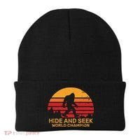 Hide And Seek World Champion Bigfoot Is Real Beanie thumb 0