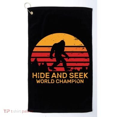 Hide And Seek World Champion Bigfoot Is Real Golf Towel