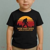 Hide And Seek World Champion Bigfoot Is Real Toddler T-Shirt thumb 2