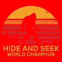 Hide And Seek World Champion Bigfoot Is Real Santa Hat thumb 1