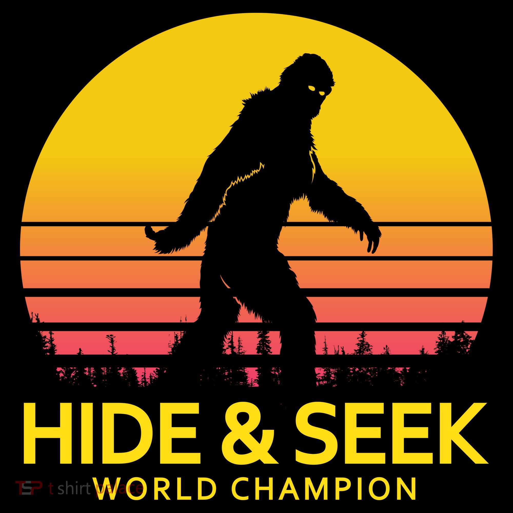 Hide and Seek World Champion Sasquatch Ornament