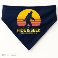Hide and Seek World Champion Sasquatch USA-Made Doggie Bandana thumb 0