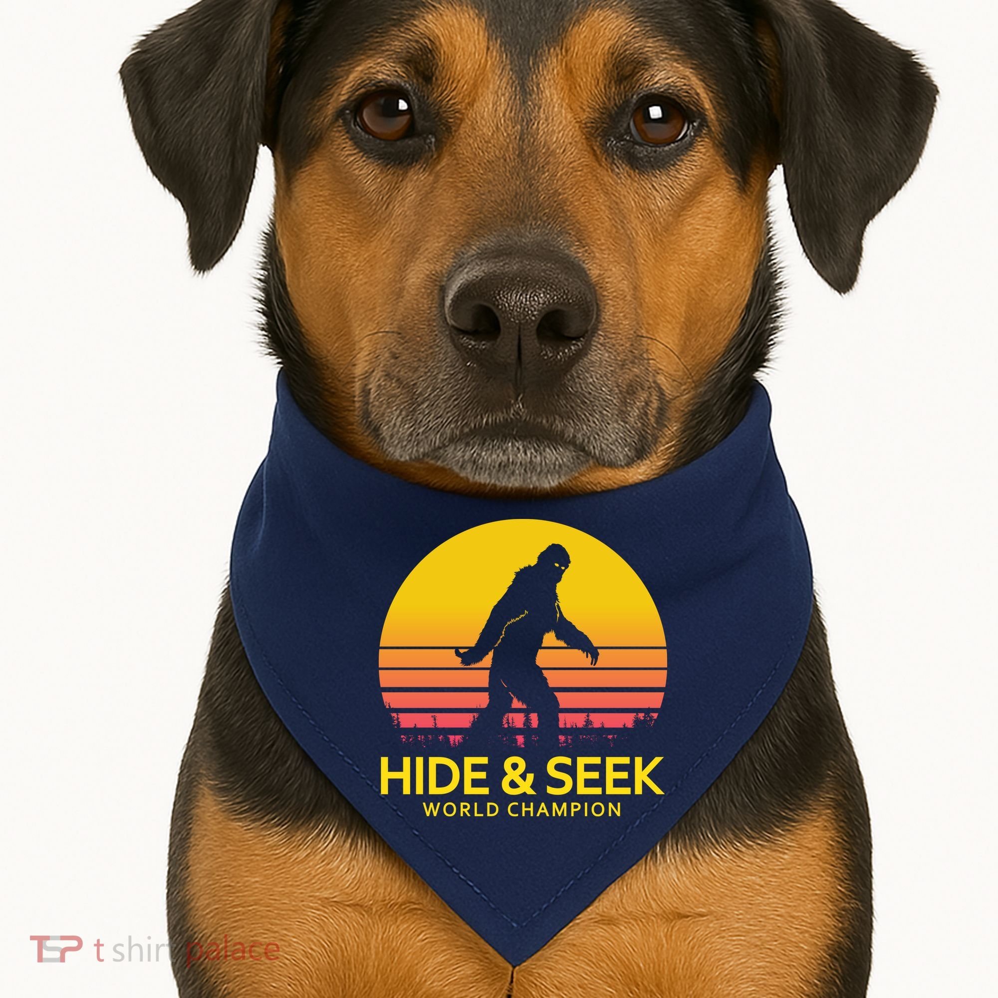 Hide and Seek World Champion Sasquatch USA-Made Doggie Bandana