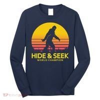Hide and Seek World Champion Sasquatch Long Sleeve Shirt thumb 0