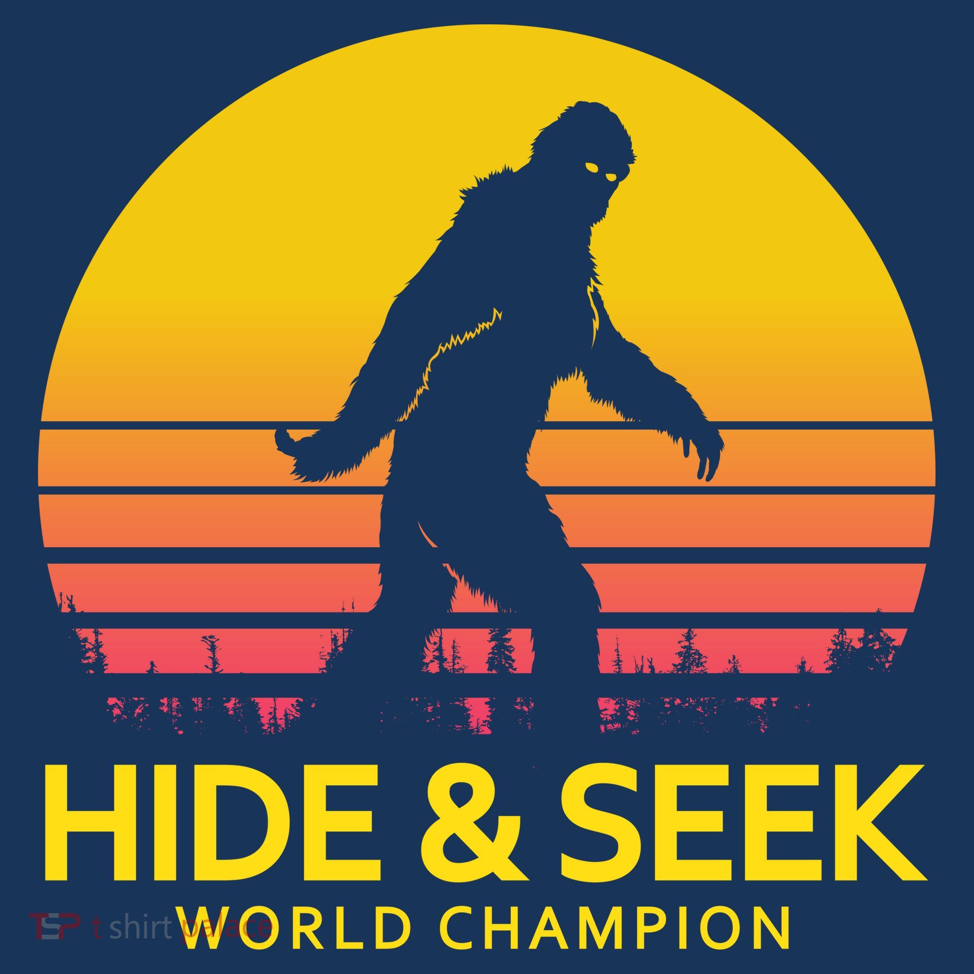 Hide and Seek World Champion Sasquatch Apron