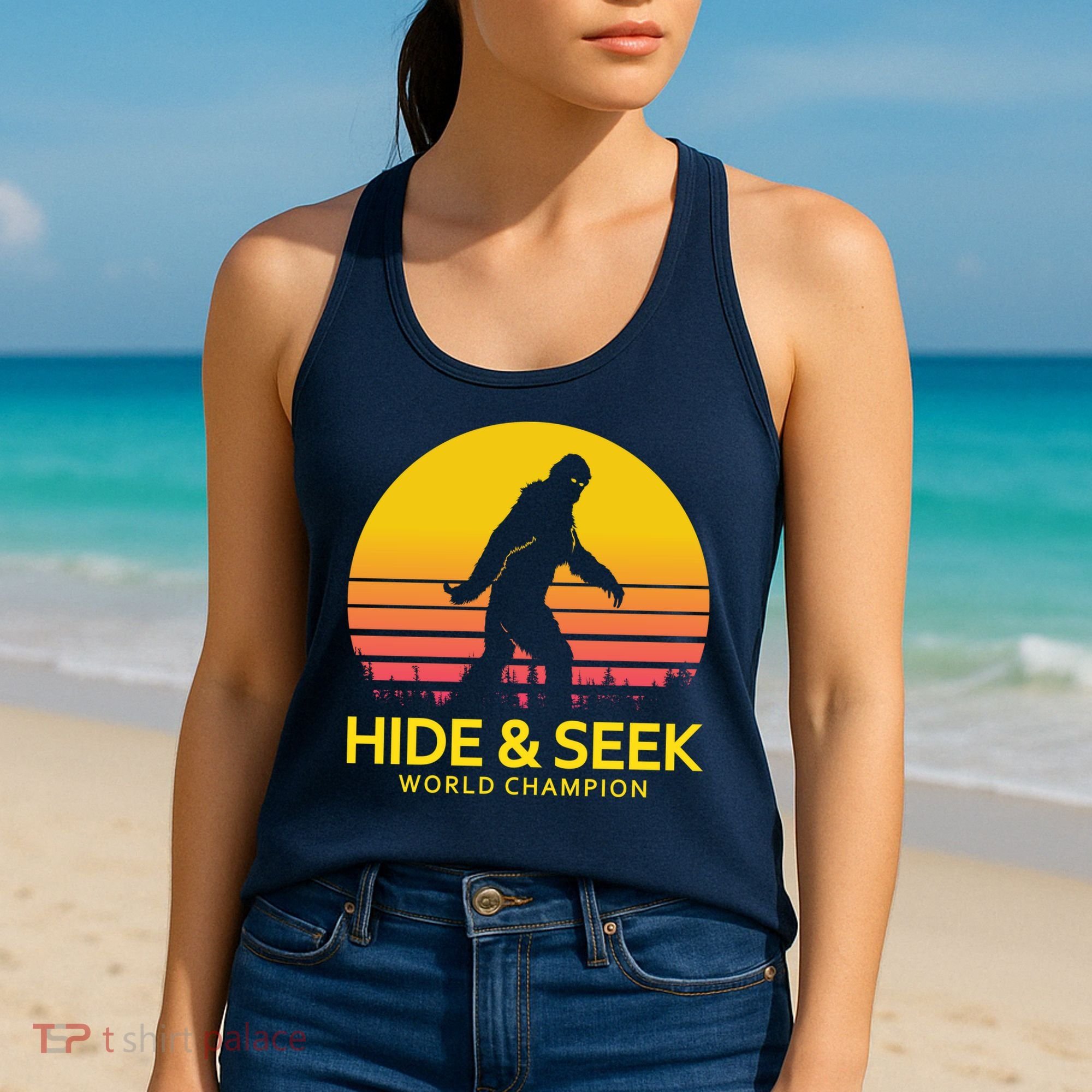 Hide and Seek World Champion Sasquatch Women's Tank Top