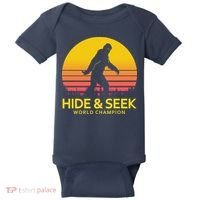 Hide and Seek World Champion Sasquatch Baby Bodysuit thumb 0