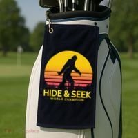Hide and Seek World Champion Sasquatch Golf Towel thumb 2