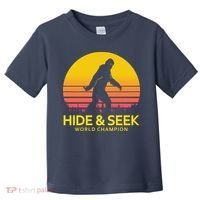 Hide and Seek World Champion Sasquatch Toddler T-Shirt thumb 0