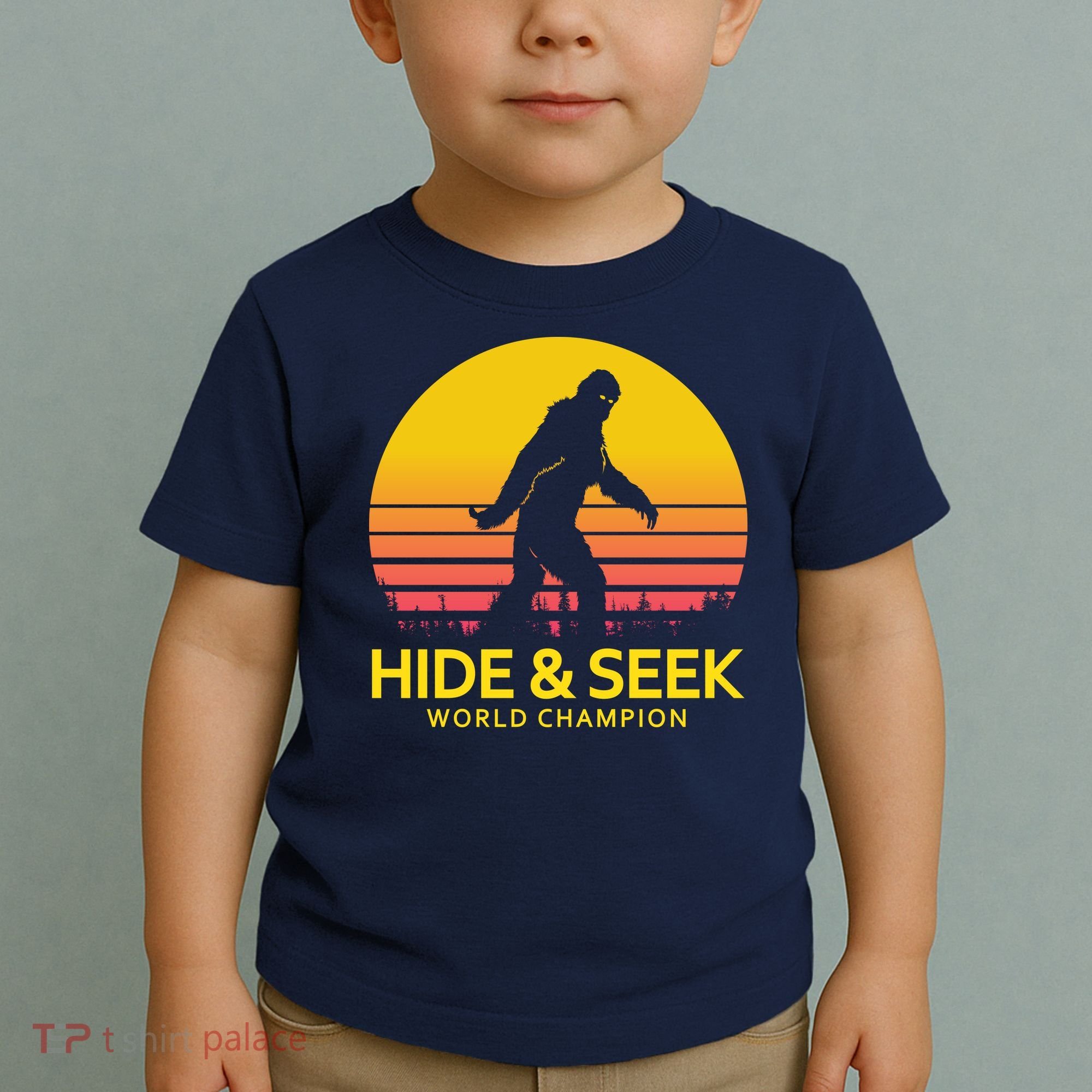 Hide and Seek World Champion Sasquatch Toddler T-Shirt