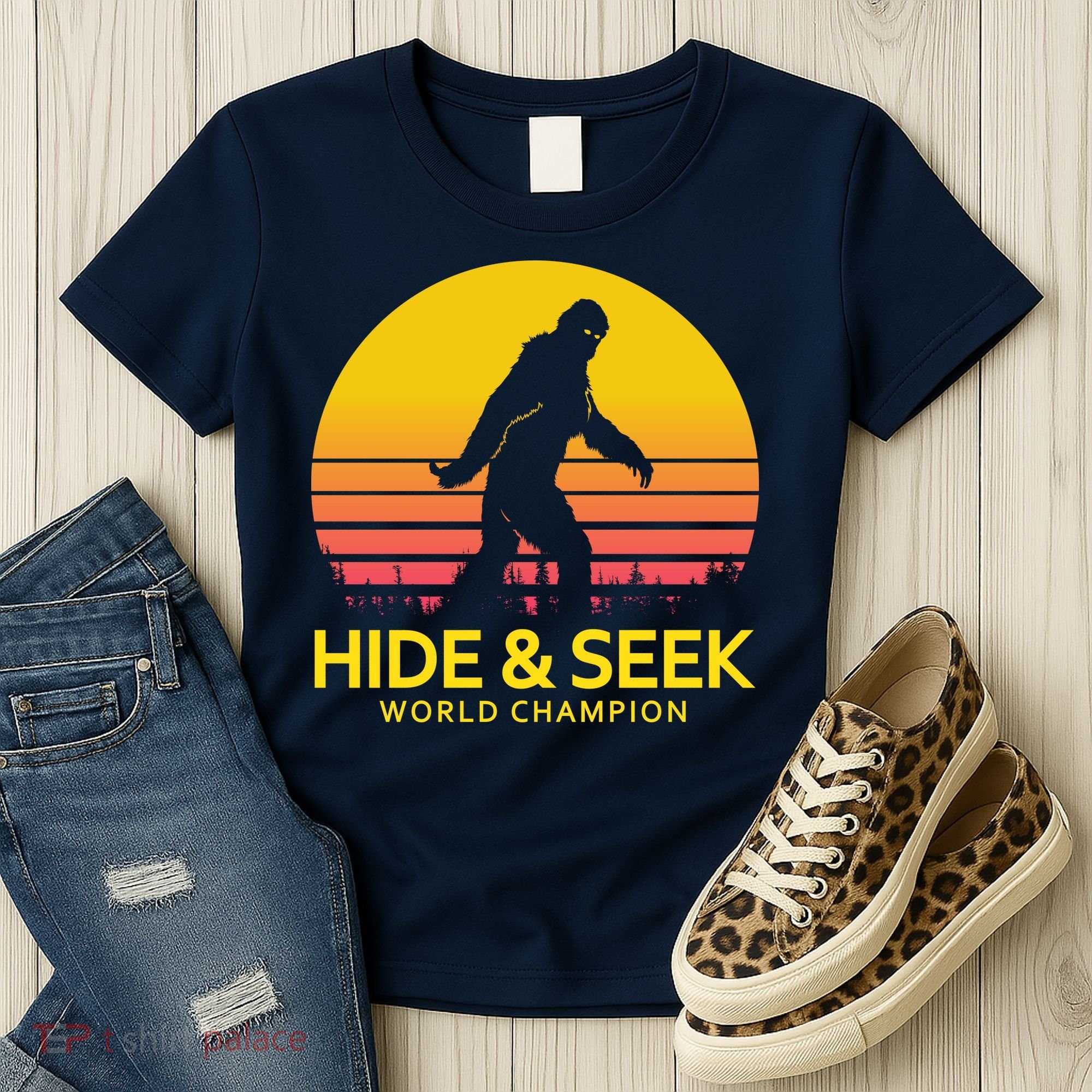 Hide and Seek World Champion Sasquatch Women's T-Shirt