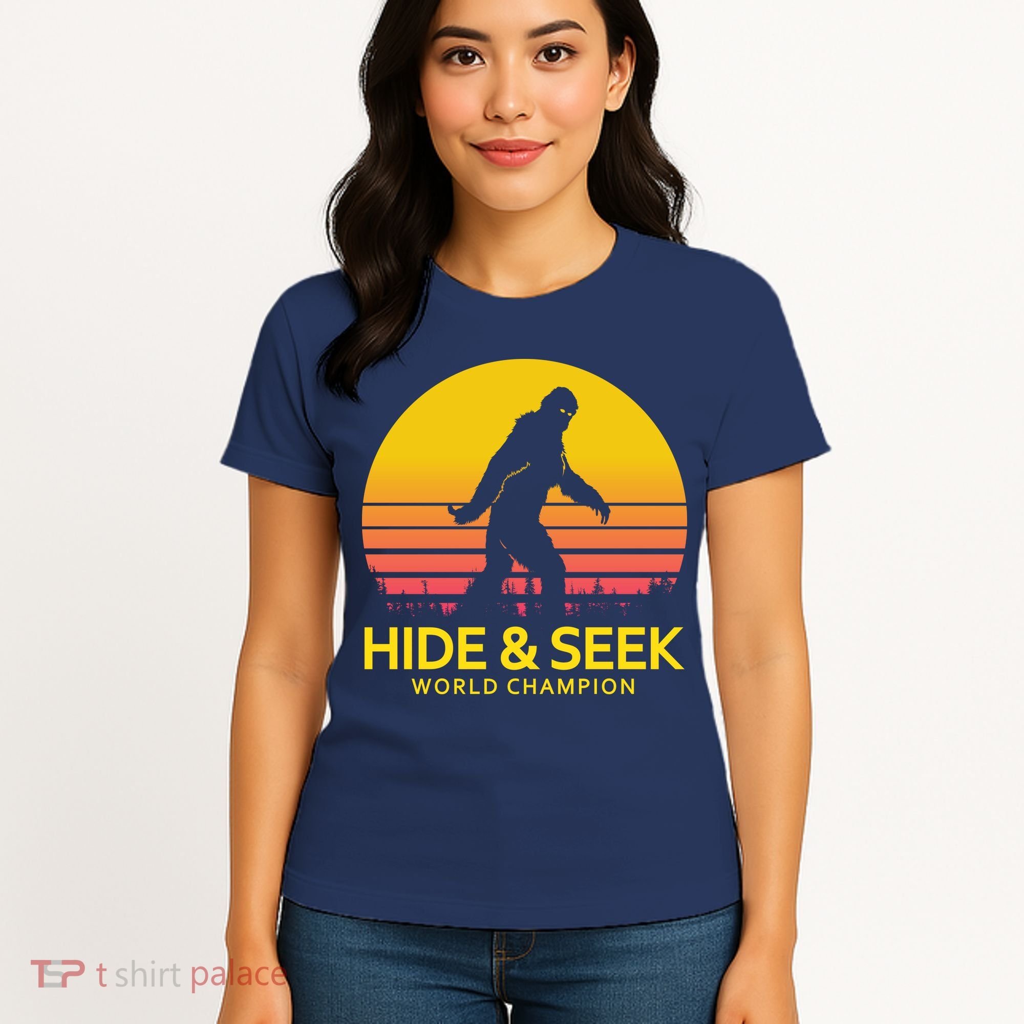 Hide and Seek World Champion Sasquatch Women's T-Shirt