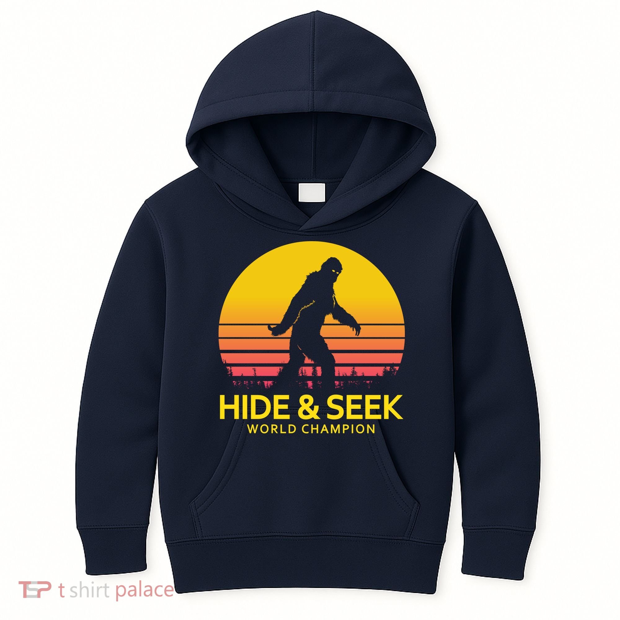 Hide and Seek World Champion Sasquatch Kids Hoodie