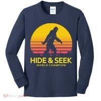 Hide and Seek World Champion Sasquatch Kids Long Sleeve Shirt thumb 0