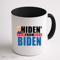 Hiden' From Biden Pro Trump Coffee Mug thumb 1