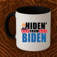 Hiden' From Biden Pro Trump Coffee Mug thumb 2