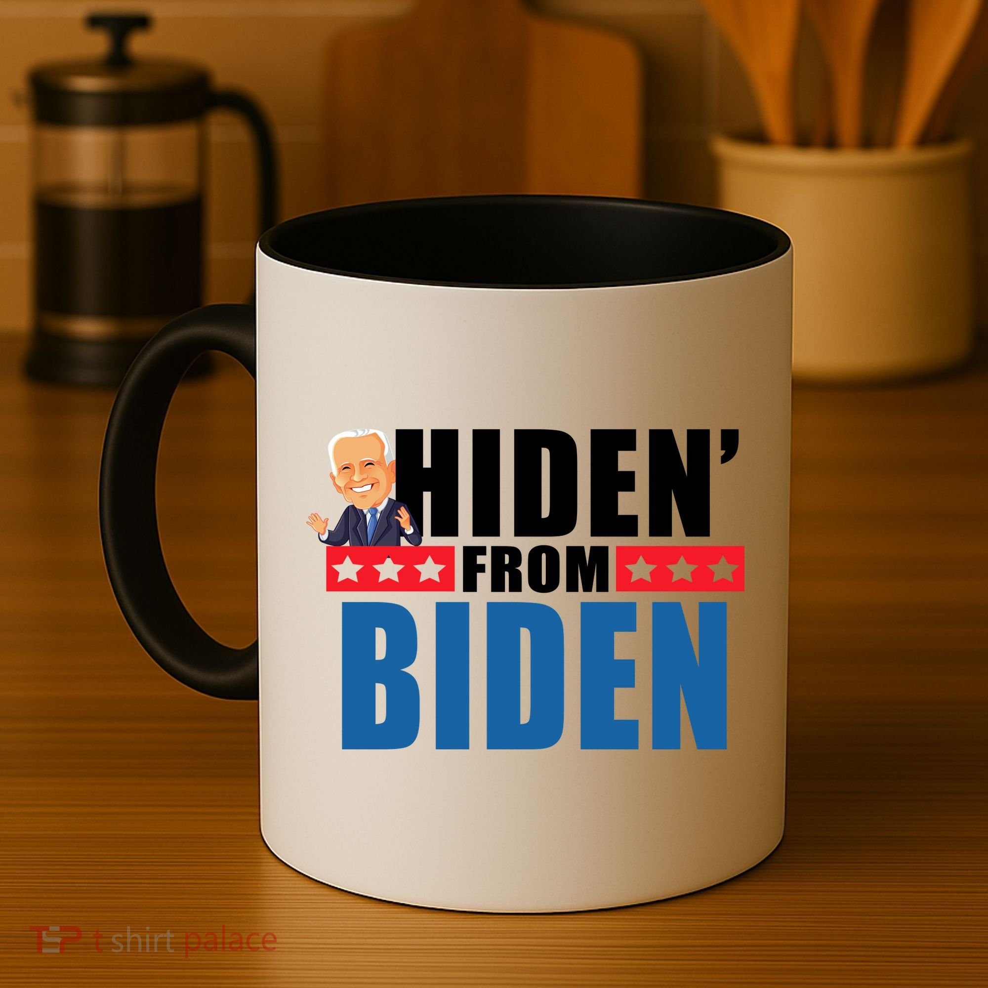 Hiden' From Biden Pro Trump Coffee Mug