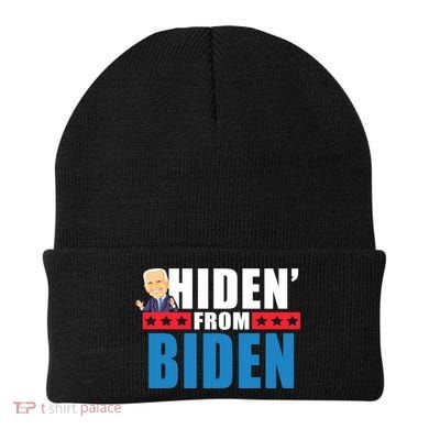 Hiden' From Biden Pro Trump Beanie