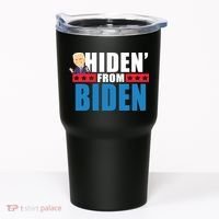 Hiden' From Biden Pro Trump Tumbler thumb 0