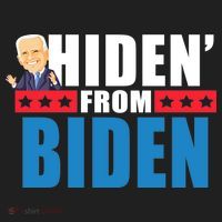 Hiden' From Biden Pro Trump Golf Towel thumb 3