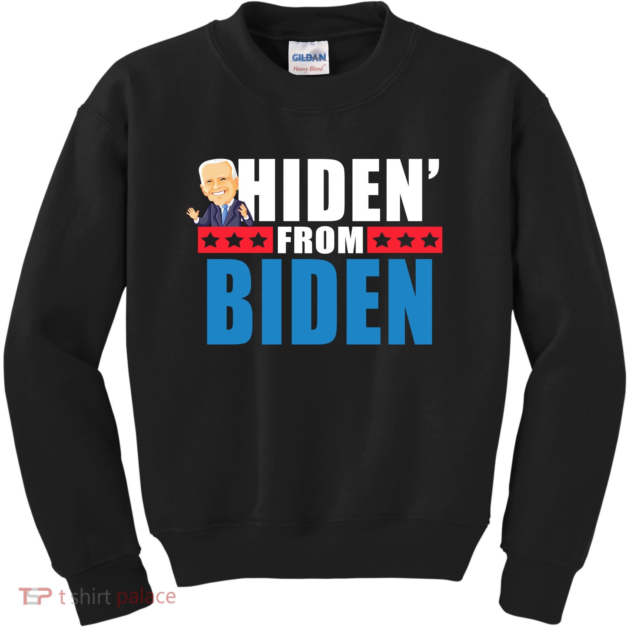 Hiden' From Biden Pro Trump Kids Sweatshirt