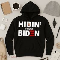 Hidin' From Biden  Hoodie thumb 3