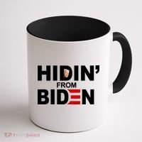Hidin' From Biden  Coffee Mug thumb 1
