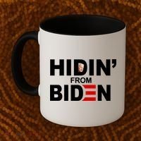 Hidin' From Biden  Coffee Mug thumb 2