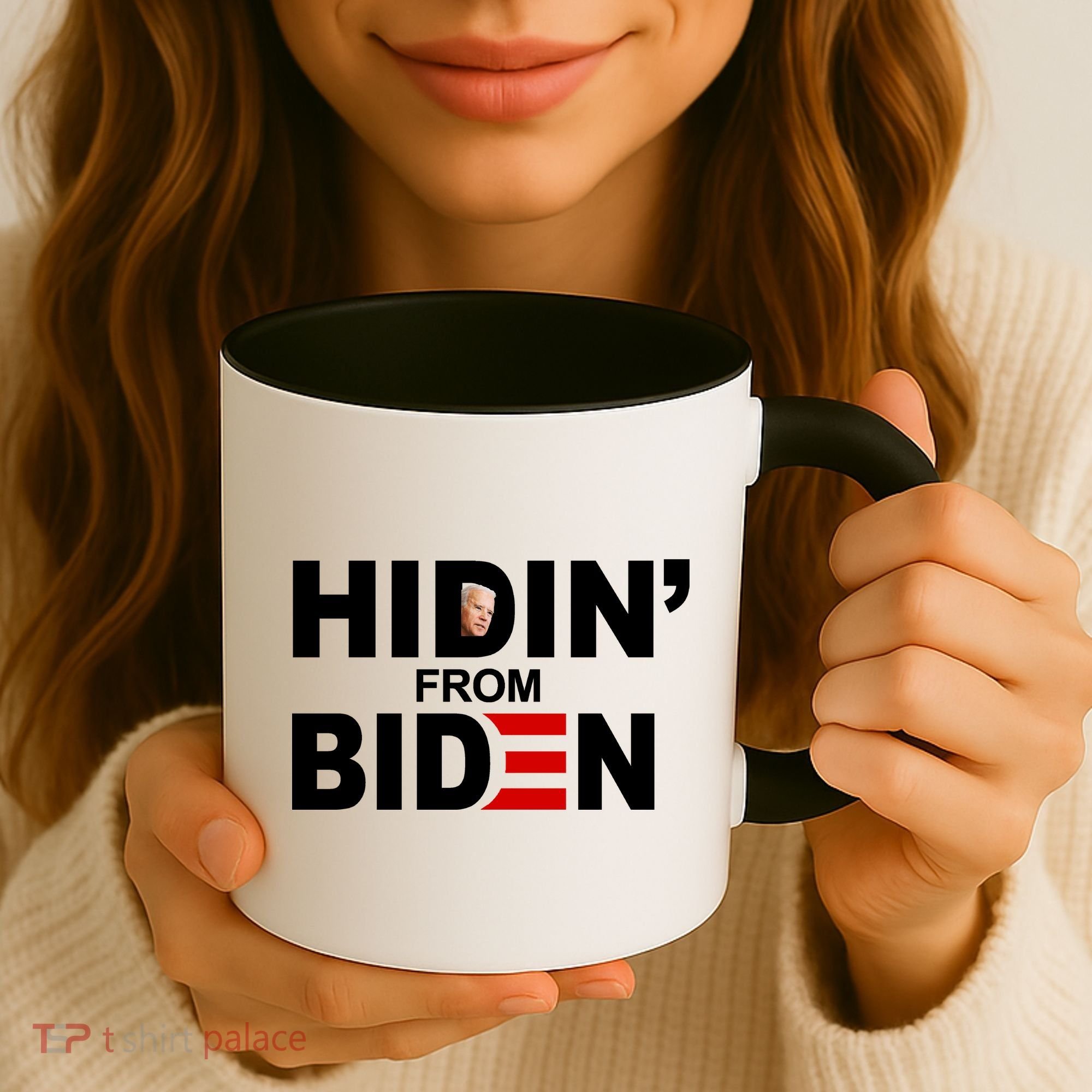 Hidin' From Biden  Coffee Mug
