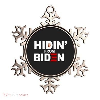 Hidin' From Biden  Ornament