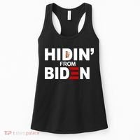 Hidin' From Biden  Women's Tank Top thumb 0