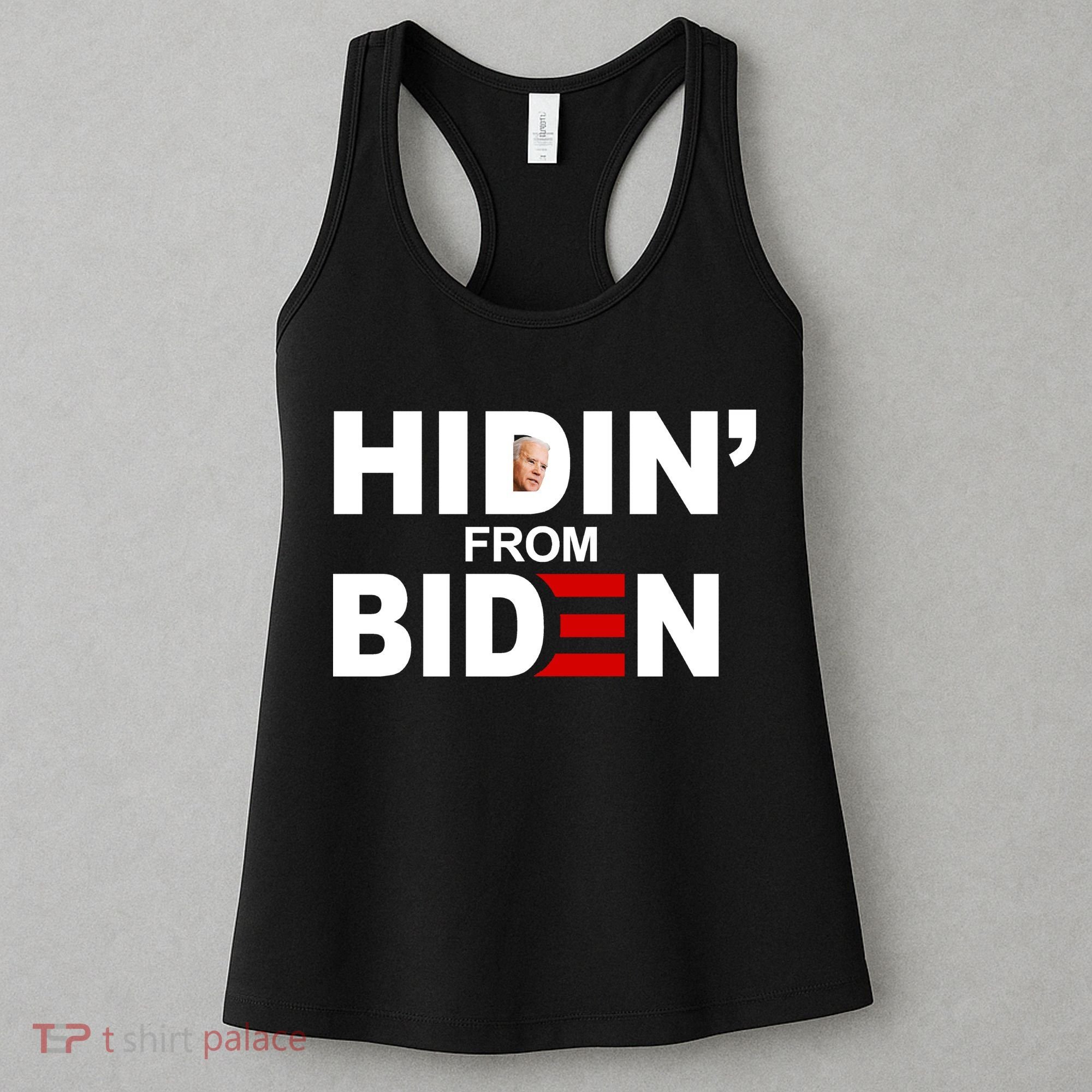 Hidin' From Biden  Women's Tank Top