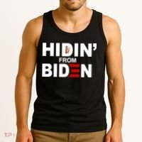 Hidin' From Biden  Tank Top thumb 3