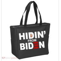Hidin' From Biden  Tote Bag thumb 2