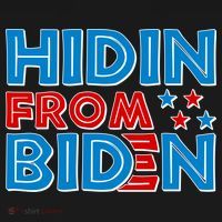 Hidin From Biden Pro Trump Funny Sweatshirt thumb 3