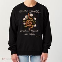 Hell Is Empty And All The Devils Are Here Shakespeare Women's Sweatshirt thumb 0