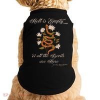 Hell Is Empty And All The Devils Are Here Shakespeare Doggie Tank thumb 0