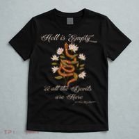 Hell Is Empty And All The Devils Are Here Shakespeare T-Shirt thumb 5