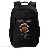 Hell Is Empty And All The Devils Are Here Shakespeare Backpack thumb 0