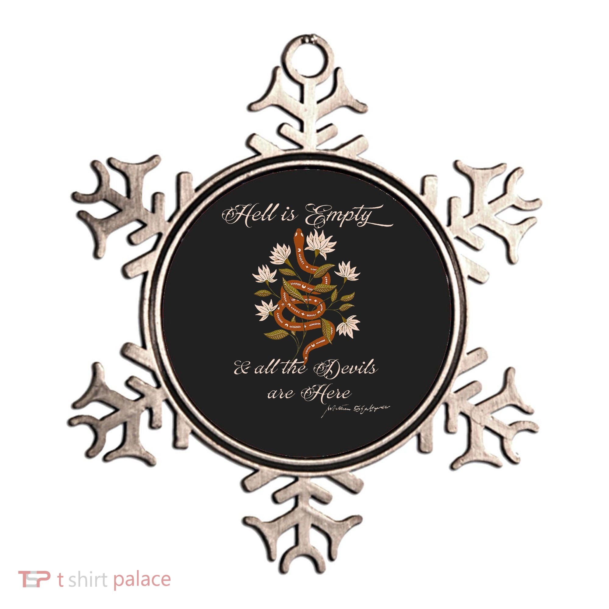 Hell Is Empty And All The Devils Are Here Shakespeare Ornament