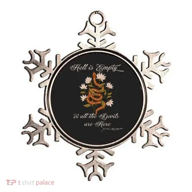 Hell Is Empty And All The Devils Are Here Shakespeare Ornament