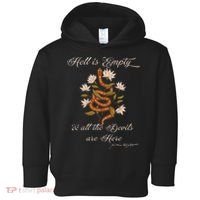 Hell Is Empty And All The Devils Are Here Shakespeare Toddler Hoodie thumb 0